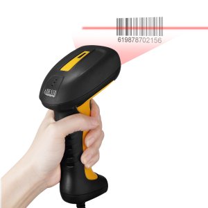 Adesso NuScan 2400U - Waterproof Handheld CCD Barcode Scanner