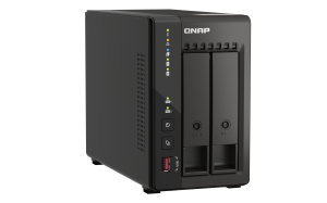 QNAP QVP-21C NAS/storage server Tower Intel® Celeron® J6412 8 GB DDR4 0 TB QVR Pro Black