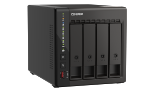 QNAP QVP-41C NAS/storage server Tower Ethernet LAN Black J6412