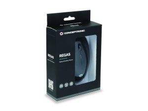 Conceptronic REGAS01B mouse Office Ambidextrous USB Type-A Optical 1200 DPI