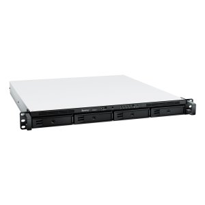 Synology RackStation RS822+ NAS Rack (1U) Ryzen Embedded V1500B 2 GB DDR4 0 TB DiskStation Manager Black