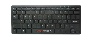 STANDIVARIUS Piano II USB keyboard QWERTY English Black