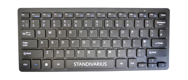 STANDIVARIUS Piano II BT keyboard Bluetooth QWERTY English Black