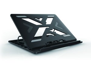 Conceptronic ERGO Laptop Cooling Stand Laptop stand Black 39.6 cm (15.6″)