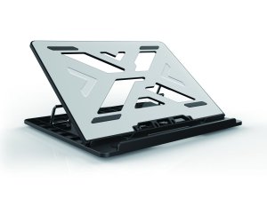 Conceptronic THANA ERGO S, Laptop Cooling Stand Laptop stand Grey 39.6 cm (15.6")