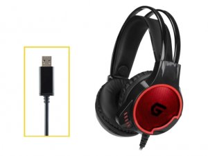 Conceptronic ATHAN U1, 7.1-Channel Surround Sound Gaming USB Headset