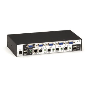 Black Box ServSwitch Wizard KVM switch Rack mounting