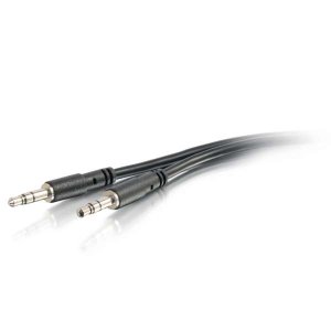 0.9m (3ft) Slim Aux 3.5mm Audio Cable - M/M