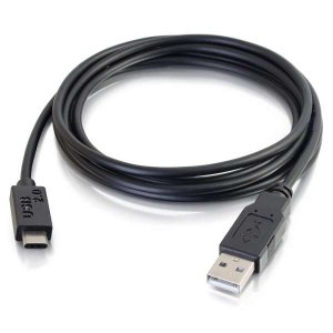 12ft USB 2.0 USB-C To USB-A Cable M/M - Black