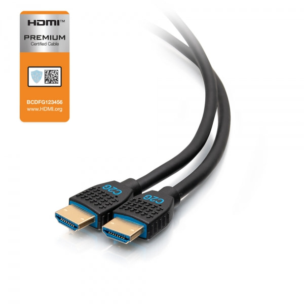 C2G 20ft (6.1m)Performance Series Premium High Speed HDMI® Cable - 4K 60Hz In-Wall, CMG (FT4) Rated