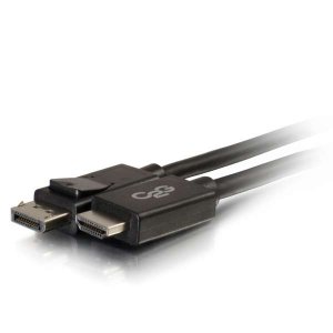 4.5m DisplayPort™ Male to HDMI® Male Adapter Cable - Black (TAA Compliant)