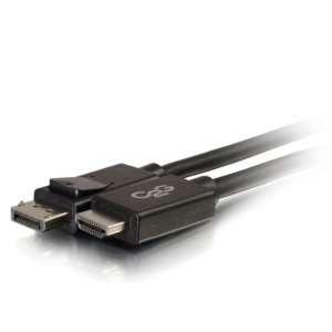 0.9m DisplayPort™ Male to HDMI® Male Adapter Cable - Black