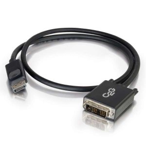 4.5m DisplayPort™ Male to Single Link DVI-D Male Adapter Cable - Black (TAA Compliant)