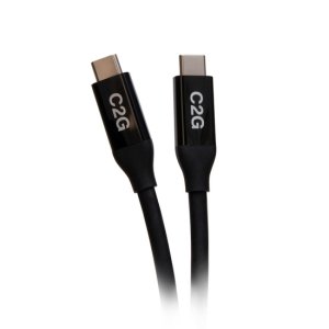 C2G 1m USB-C® Male to USB-C Male Cable (20V 5A) - USB4® 40Gbps