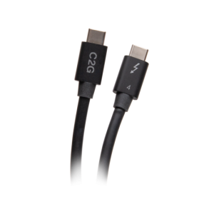 C2G 1.5ft (0.5m) Thunderbolt™ 4 USB-C® Cable (40Gbps)