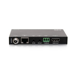 C2G Dual 4K HDMI® HDBaseT + VGA, 3.5mm, and RS232 over Cat Switching Extender Box Transmitter to Ultra-Slim Box Receiver - 4K 60Hz