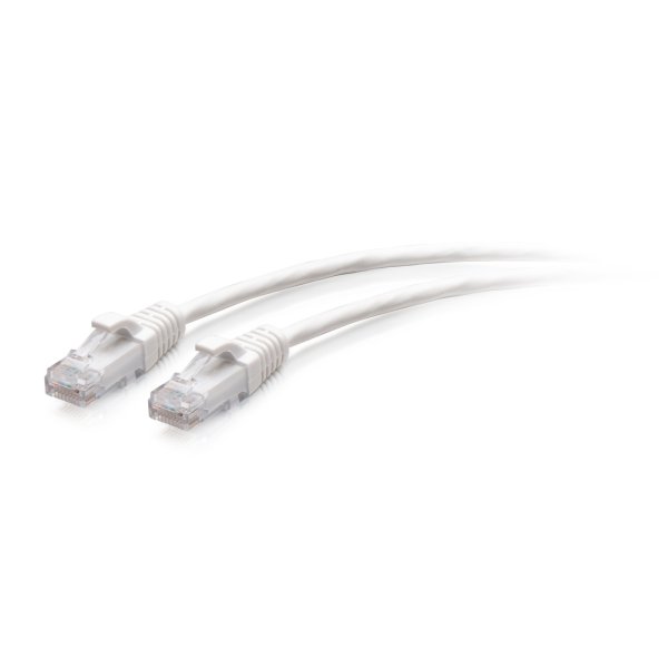 C2G 7.6m Cat6a Snagless Unshielded (UTP) Slim Ethernet Patch Cable - White