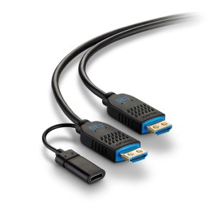 C2G 25ft (7.6m) Performance Series High Speed HDMI® Active Optical Cable (AOC) - 4K 60Hz Plenum Rated