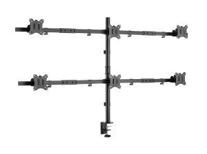 Equip 17″-32″ Articulating 6 Monitor Desk Mount Bracket