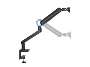 Equip 17"-35" Premium Monitor Desk Mount Bracket, Black