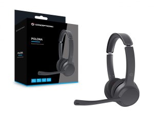 Conceptronic POLONA04B Bluetooth Stereo Headset