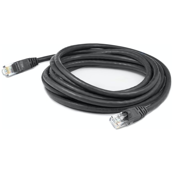 AddOn Networks ADD-0-5FCAT5E-BK networking cable Black 0.15 m Cat5e U/UTP (UTP)