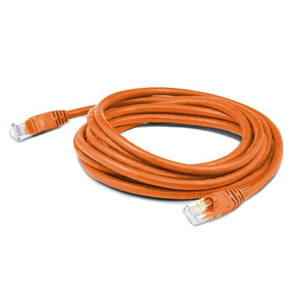 AddOn Networks ADD-0-5FCAT5E-OE networking cable Orange 0.15 m Cat5e U/UTP (UTP)