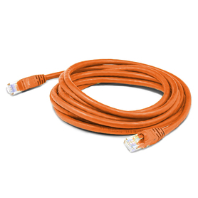 AddOn Networks ADD-0-5FCAT6-OE networking cable Orange 0.15 m Cat6a U/UTP (UTP)