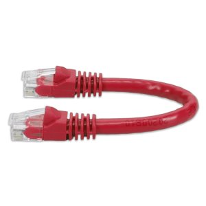 AddOn Networks ADD-0-5FCAT6-RD-TAA networking cable Red 0.15 m Cat6 U/UTP (UTP)