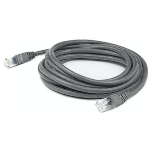 AddOn Networks ADD-0-5FCAT6A-GY networking cable Grey 0.15 m Cat6a U/UTP (UTP)