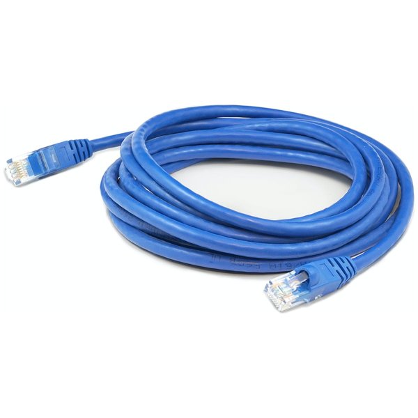 6in RJ-45 (Male) to RJ-45 (Male) Shielded Straight Blue Cat6 STP PVC Copper Patch Cable