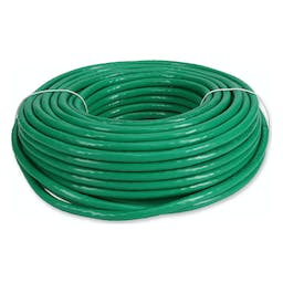 100ft RJ-45 (Male) to RJ-45 (Male) Straight Green Cat6 UTP PVC TAA Compliant Copper Patch Cable