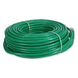 100ft RJ-45 (Male) to RJ-45 (Male) Straight Green Cat6 UTP PVC TAA Compliant Copper Patch Cable