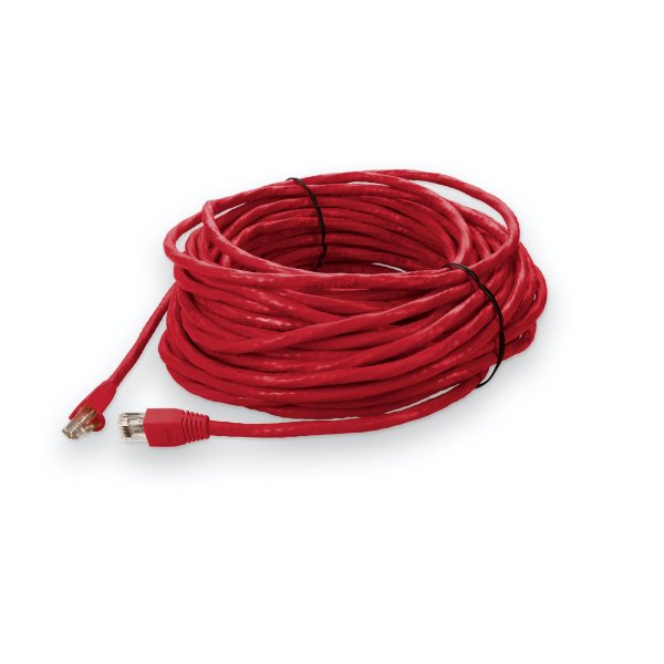 AddOn Networks ADD-100FCAT6-RD-TAA networking cable Red 30.48 m Cat6 U/UTP (UTP)