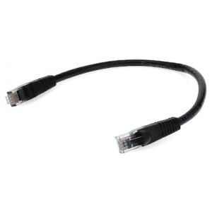 3.1 m, RJ-45 (Male) to RJ-45 (Male), Black, Cat6, UTP