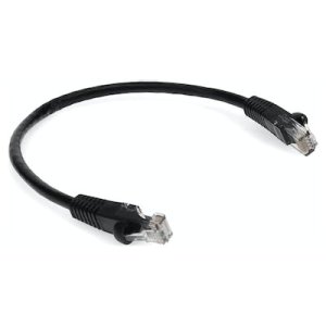 3.1 m, RJ-45 (Male) to RJ-45 (Male), Black, Cat6, UTP