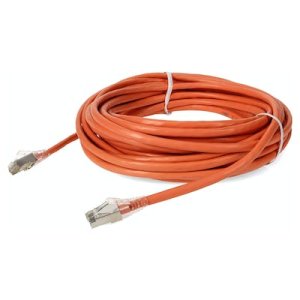 3.05 m, RJ-45 (Male) to RJ-45 (Male), Orange, Cat6A, STP, PVC. Copper