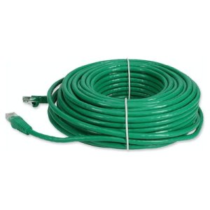 35.05 m, RJ-45, Cat6, UTP, PVC, green