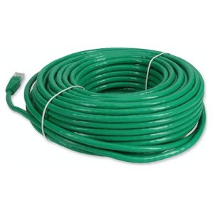 35.05 m, RJ-45, Cat6, UTP, PVC, green