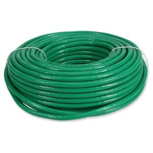 35.05 m, RJ-45, Cat6, UTP, PVC, green