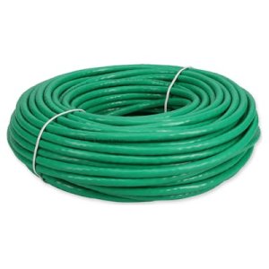 38.1 m, RJ-45, Cat6A, UTP, PVC, Green