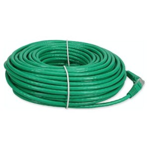 38.1 m, RJ-45, Cat6A, UTP, PVC, Green