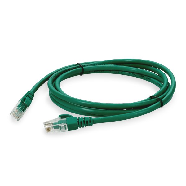 4.57 m RJ-45 (Male) to RJ-45 (Male) Green Cat6 Straight UTP PVC Non-Booted Copper Patch Cable