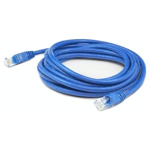 15ft RJ-45 (Male) to RJ-45 (Male) Shielded Straight Blue Cat6 STP PVC Copper Patch Cable