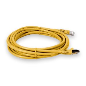 AddOn Networks ADD-15FCAT6S-YW-TAA networking cable Yellow 4.57 m Cat6