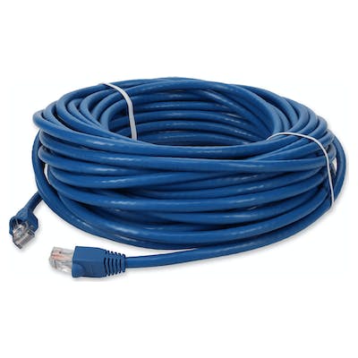 53.35 m, RJ-45, Cat6, Straight, Copper, Blue