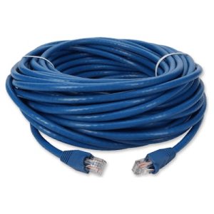 53.35 m, RJ-45, Cat6, Straight, Copper, Blue