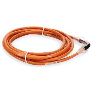 0.3 m, RJ-45, Cat6A, STP, PVC, Copper, Orange