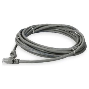 6.1 m, RJ-45, Cat5e, Straight, UTP, PVC, Copper, Gray