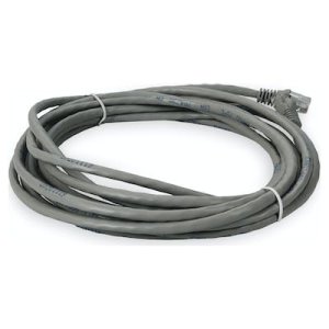 6.1 m, RJ-45, Cat5e, Straight, UTP, PVC, Copper, Gray